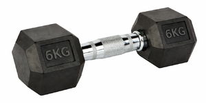 FITNESS DELUXE - Halteres hexagonais
