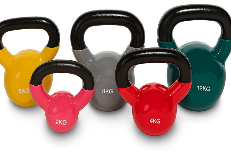 FITNESS DELUXE - Kettlebell de Vinil · 2 kg