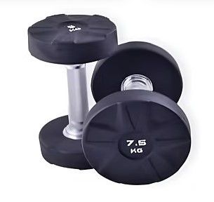 FITNESS DELUXE - Halteres Premium URETANO, pega em aço · 2,5 kg