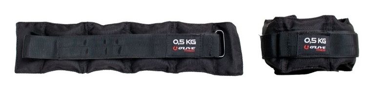OLIVE - Caneleiras em Nylon c/ Fecho (par) · 0,5 kg