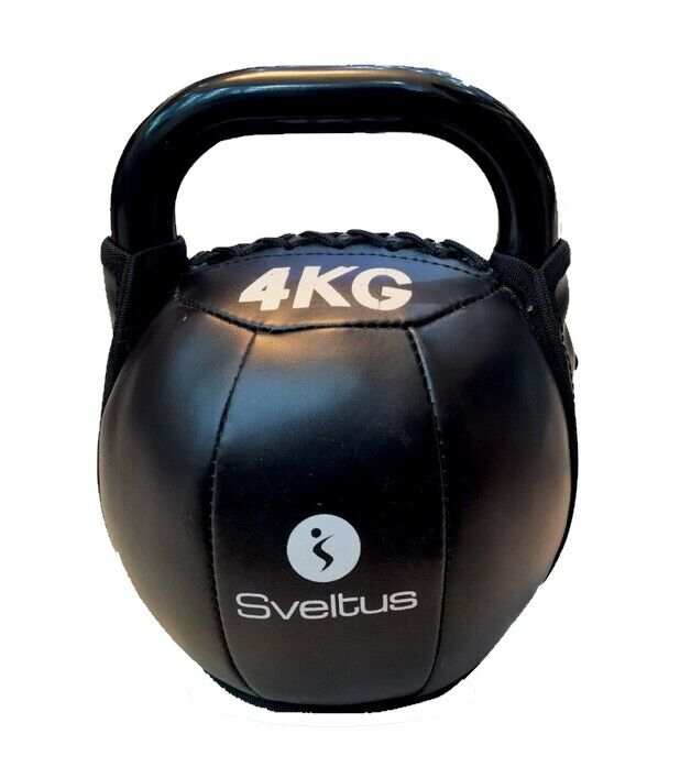 SVELTUS - Soft kettlebell, pega em ferro · 4 kg