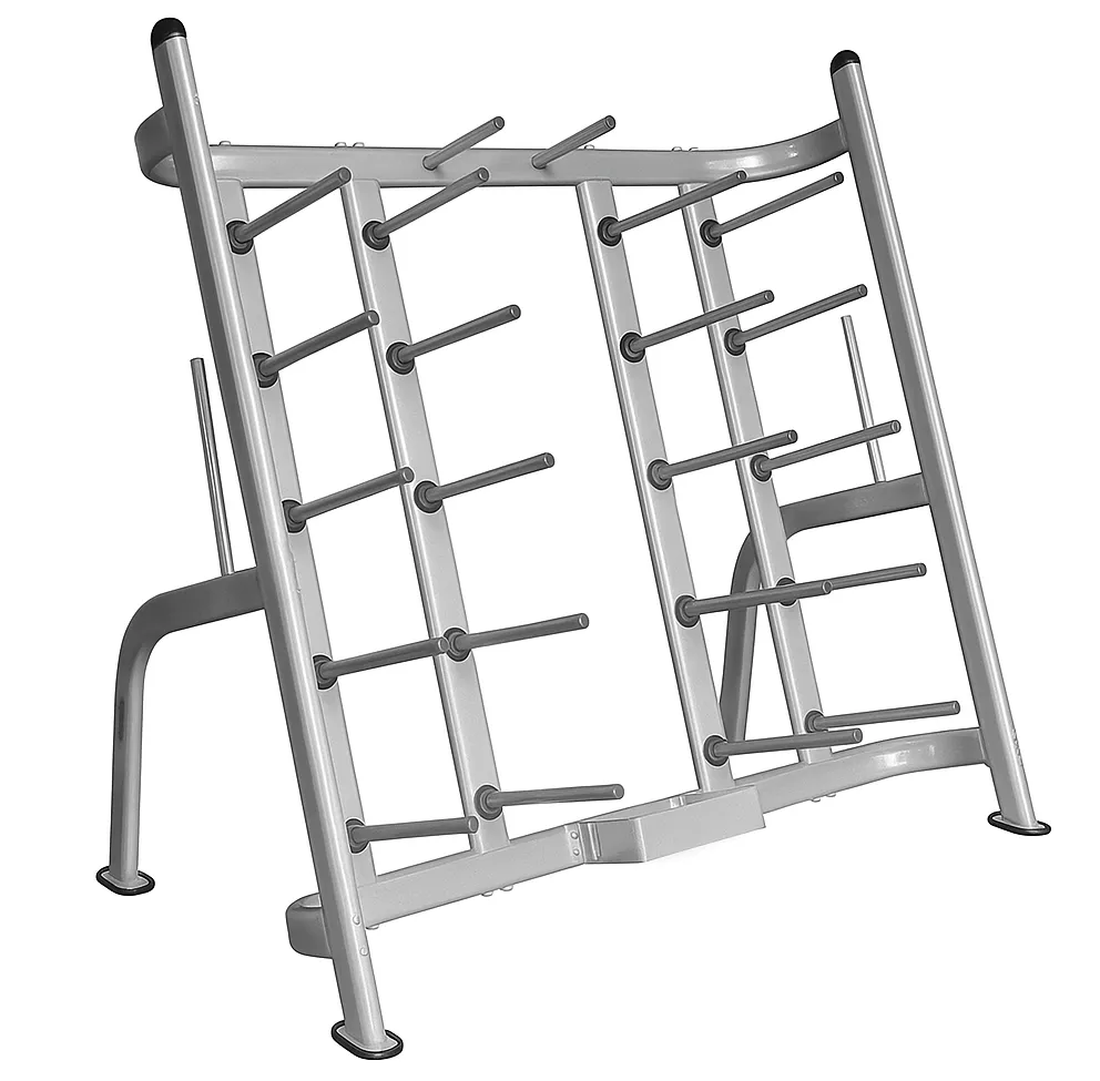 FITNESS DELUXE Suporte 25 Kits - 30mm, prata